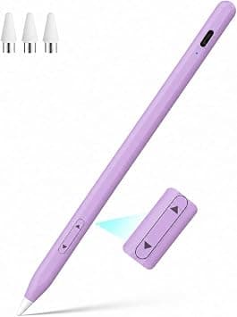 MEKO 15 Mins Faster Charge iPad Pen for iOS Android Touch Screens Purple on Amazon.ae - Price Tracker