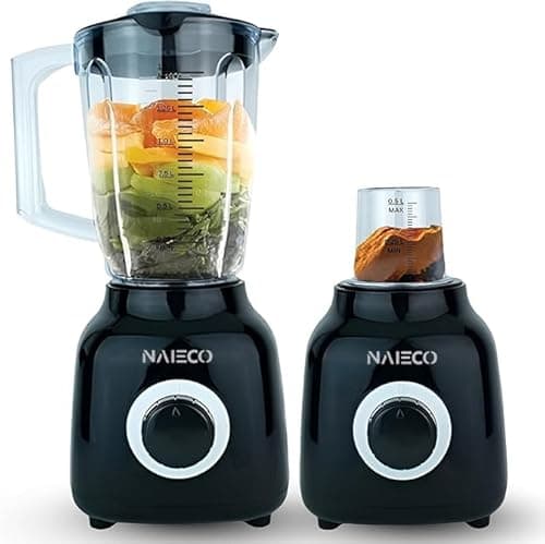 Blender & Smoothie Maker 800W – 1.5L Jar + Multi Mill Grinder | Frozen Fruit Blender, Coffee & Spice Grinder | 2 Pulse Control | Powerful Kitchen Appliance. on Amazon.ae - Price Tracker