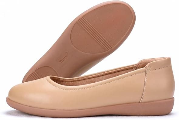 Yumi AirEase Ballet flats women soft leather shoes على Amazon.ae - متتبع الأسعار