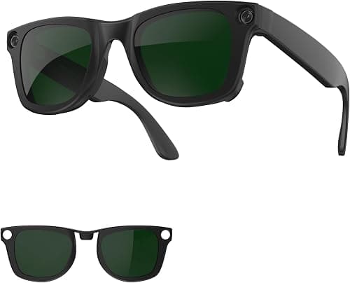 HIBLOKS Polarized Clip for Ray-Ban Meta Wayfarer RW4006 & Gen 2 RW4012 Regular (50-22), Matte Black Frame Discoloration Clip on Amazon.ae - Price Tracker