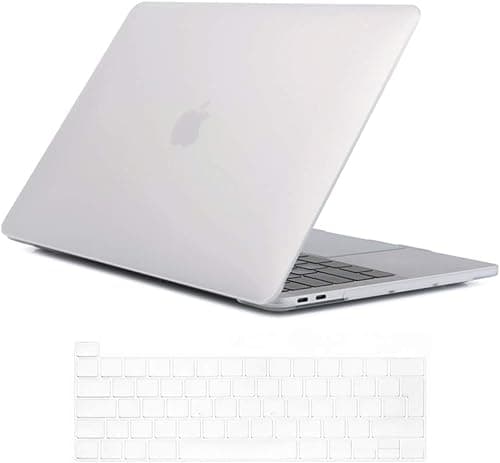 Se7enline compatible with MacBook Pro 13 inch Case 2023 2022 2021 2020 Hard Shell Cover for MacBook Pro 13.3-inch M1/M2 A2338/A2251/A2289 with Touch Bar with Silicone Keyboard Skin,Frosted Transparent on Amazon.ae - Price Tracker