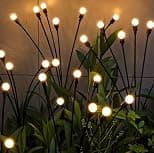 GENZY Solar Garden Lights, Bright, Upgraded, New, IP65, Outdoor Waterproof, 8 LED Solar Swaying Light, Firefly Lights, Outdoor Decoration Lights, Garden Decor, Solar Lights for Yard, Pathway - 2 Pack - Amazon.ae Price Tracker