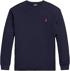 Polo Ralph Lauren Mens Crew Neck Long Sleeve Tee T-Shirts - Amazon.ae Price Tracker