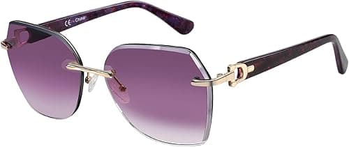 ZENOTTIC Oversized Rimless Sunglasses for Women Geometric Diamond Cutting Gradient Lens UV Protection Fashion Shades Trendy on Amazon.ae - Price Tracker