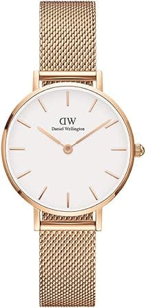 Daniel Wellington Men's Analog Japanese Quartz Watch with Stainless Steel Strap Melrose on Amazon.ae - Price Tracker