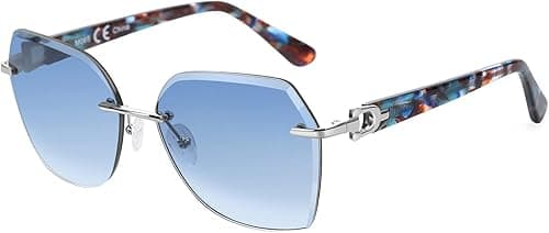 ZENOTTIC Oversized Rimless Sunglasses for Women Geometric Diamond Cutting Gradient Lens UV Protection Fashion Shades Trendy on Amazon.ae - Price Tracker