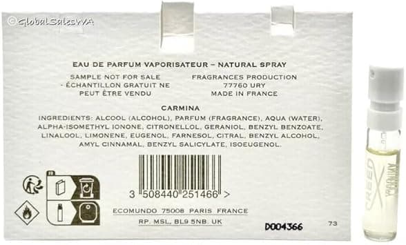 Creed Carmina Eau De Parfum Spray Vial on Amazon.ae - Price Tracker