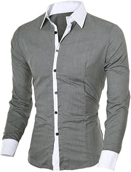 Mens Long Sleeve Button Down Shirt Men's Hawaiian Shirt - دليلك لأفضل العروض