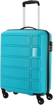 Kamiliant American Tourister Harrier, Coral Blue, Cabin | 56 cm | Small, Spinner on Amazon - Best Deal Finder