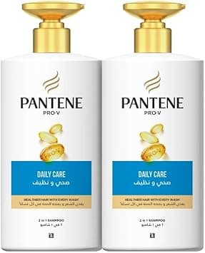 Pantene Pro-V Daily Care 2 in 1 Shampoo and Conditioner, Liquid, 500ml, 2 Pack on Amazon.ae - Price Tracker