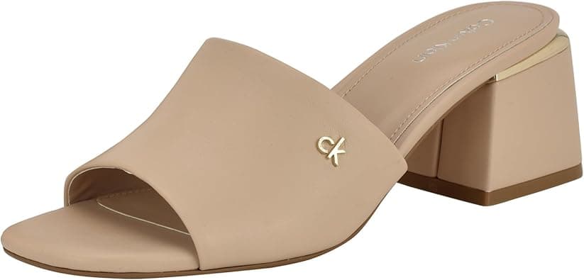 Calvin Klein Women's Rowena Heeled Sandal on Amazon.ae - Price Tracker