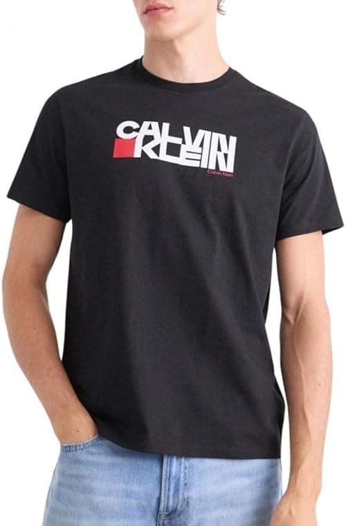 Calvin Klein mens Ss 30s Eu Ck Redbox Graphic Tee Lv04rd814g T-Shirts on Amazon.ae - Price Tracker