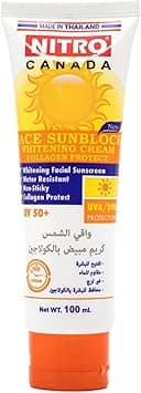 Nitro Canada UV50 Plus Face Sunblock Collagen Protect Whitening Cream on Amazon.ae - Price Tracker