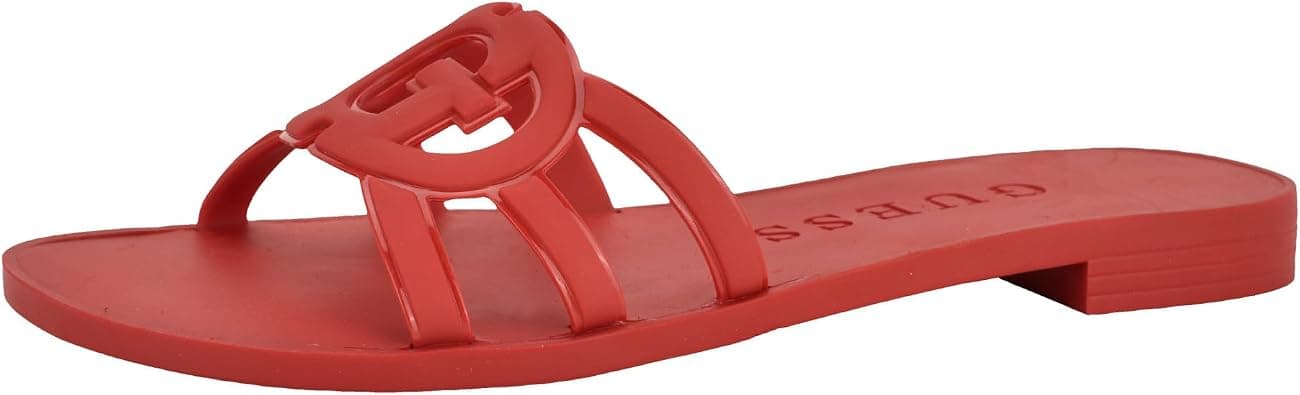 GUESS Elyho womens Flat Sandal على Amazon.ae - متتبع الأسعار
