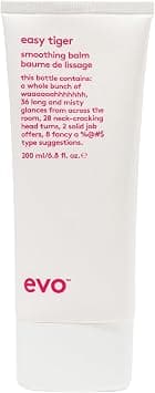 evo Easy Tiger Smoothing Balm - Hold Styling Balm for All Hair Types - Provides Hair Smoothing & Reduces Frizz - 200ml / 6.8fl.oz on Amazon.ae - Price Tracker