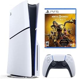 Sony PlayStation 5 Slim Disc Console + Warner Bros PS5 Mortal Kombat 11 Ultimate -International Version - Best Deal Finder