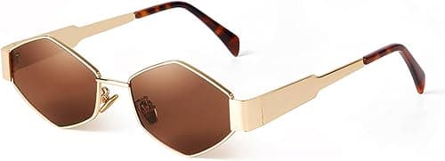 VIA LEECA Retro Sunglasses for Women Men, 90s UV400 Protection Sun Glasses Classic Shades on Amazon.ae - Price Tracker