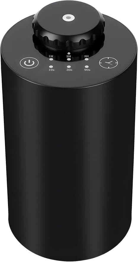 Waterless Essential Oil Diffuser, Rechargeable Scent Diffusers with 3 Mist Levels & Timers, Portable Aromatherapy Diffuser for Home Car Room Studio Office, Black on Amazon.ae - Price Tracker