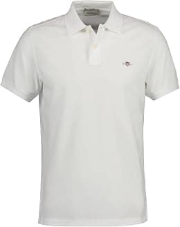 GANT Men 2220-110 Slim Fit Shield Pique Polo Shirt - Best Deal Finder
