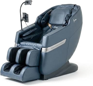 Serenolife Aurex Full Body Massage Chair with Zero Gravity Recline, Heat Therapy, Air Compression & 18 Auto Programs, Massaging Chair with Bluetooth Audio & LCD Touchscreen (Blue) على Amazon.ae - متتبع الأسعار