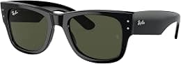 Ray-Ban RB0840s Mega Wayfarer Square Sunglasses - Best Deal Finder