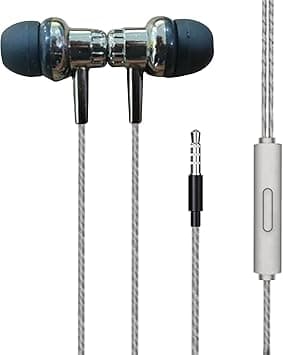 XT-M BLAST Classic Wired Earphones with Mic, Volume Control, Passive Noise Cancelling Earphones with 3.5mm Jack And Built-In Woofer Best Sound Compatible with Smartphones &amp; Laptops(Black) on Amazon.ae - Price Tracker