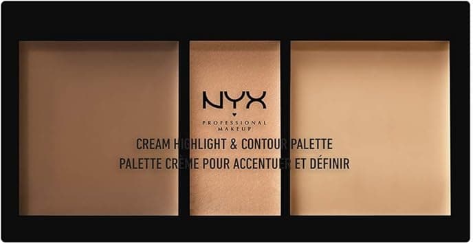 NYX Professional Makeup, Cream Highlight & Contour Palette - Medium 02 on Amazon.ae - Price Tracker