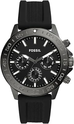 Fossil BQ2711 Mens Bannon Watch, Black, BQ2711-AMZUK - Amazon.ae Price Tracker