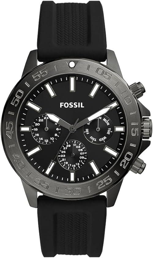 Fossil BQ2711 Mens Bannon Watch, Black, BQ2711-AMZUK on Amazon.ae - Price Tracker