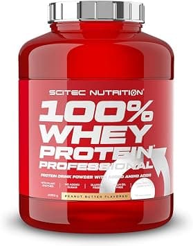 Scitec Nutrition 100% Whey Protein Professional 2.35kg Peanut Butter – Whey Protein with Creatine Monohydrate, Muscle Gain, Recovery & Strength Support, Added Amino Acids, Gluten Free on Amazon - Best Deal Finder
