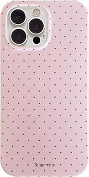 inewateri Compatible with iPhone 15 Pro Case with Cute Fashion Polka Dot Aesthetics Design Simple Case for Soft TPU Slim Protection Case for iPhone 15 Pro-Pink - Amazon.ae Price Tracker