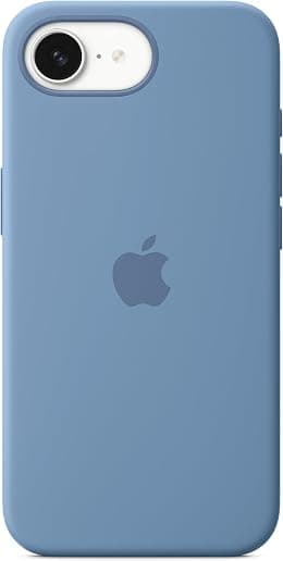 Apple iPhone 16e Silicone Case – Winter Blue ​​​​​​​ - Best Deal Finder