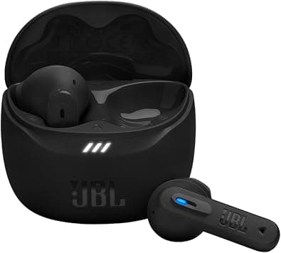 JBL TUNE FLEX 2 True Wireless Adaptive noise cancelling with Smart Ambient, Up to 48 hours total playback, IP54 dust and water resistant, JBLTFLEX2BLK, Black | Bluetooth z redukcją szumów i 48 H odtwarzania na Baterii, wodoodporne IP54, z wielopunktowym złączem i otwartą konstrukcją - Amazon.ae Price Tracker