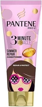 Pantene Pro-V 3 Minute Miracle Summer Repair Conditioner, Repair & Protect 200ml on Amazon.ae - Price Tracker