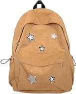 Cute Y2K Aesthetic Backpack Stars Pattern Preppy Backpack Laptop Backpack Back to College Supplies - Best Deal Finder