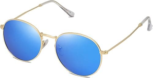 SOJOS Small Round Polarized Sunglasses for Women Men Classic Vintage Retro Shades UV400 SJ1014 on Amazon.ae - Price Tracker