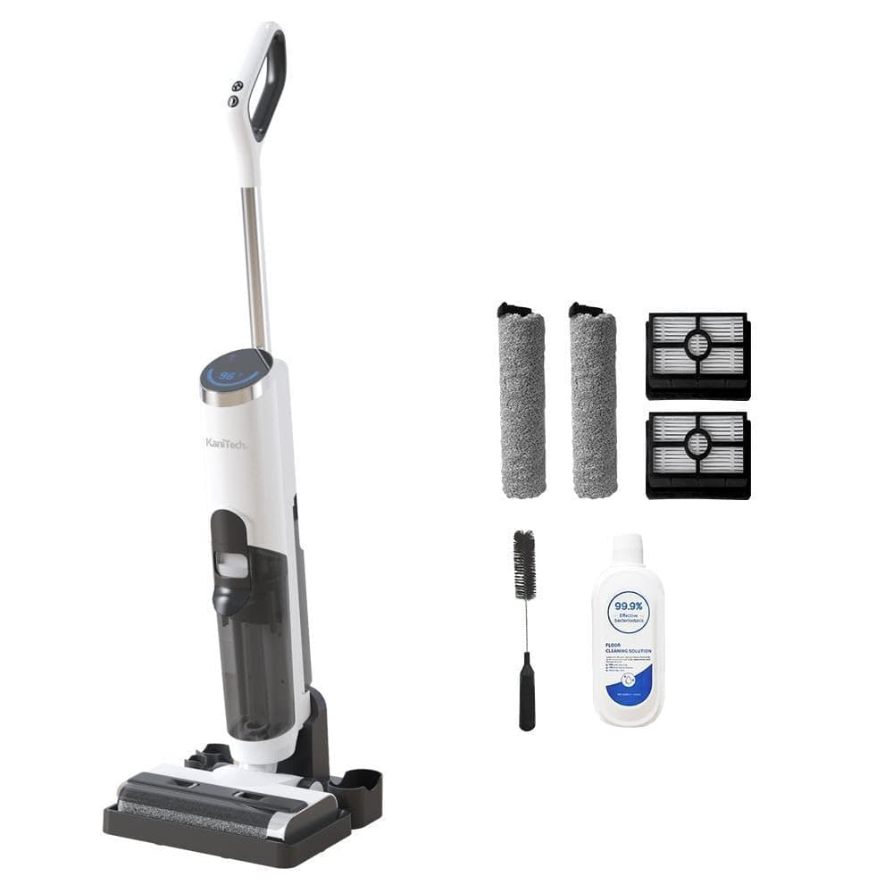 Smart Wet Dry Vacuum Cleaner, Cordless Floor Mop with Self-Cleaning, Dual-Sided Edge Cleaning, Long Runtime on Amazon.ae - Price Tracker