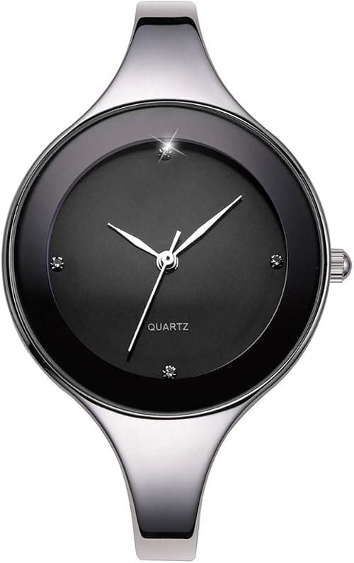 Weicam Luxury Ladies Bracelet Stainless Steel Bangle Wrist Watch Womens Quartz Analog Watch Best Gifts على Amazon.ae - متتبع الأسعار