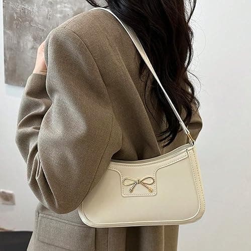 Shoulder Bag for Women,Y2K Tote Bag for Women Handbag Shoulder Shopper Travel Purse with Zipper with Chain Strap on Amazon.ae - Price Tracker