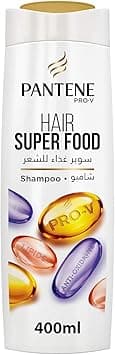 Pantene Super Food Shampoo With Antioxidants And Lipids, 400ml on Amazon.ae - Price Tracker