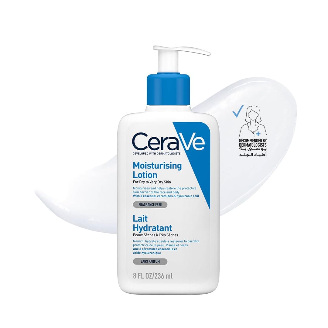 Cerave Moisturizing Lotion for Normal to Dry Skin with Hyaluronic Acid on Amazon.ae - Price Tracker