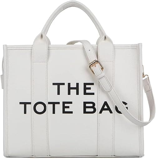 JQAliMOVV The Tote Bags for Women - Large Leather Tote Bag Trendy Travel Tote Bag Handbag Top-Handle Shoulder Crossbody Bags on Amazon.ae - Price Tracker