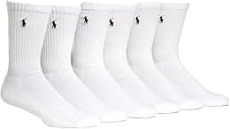 Polo Ralph Lauren Men's 6-Pack Crew Sock - Best Deal Finder