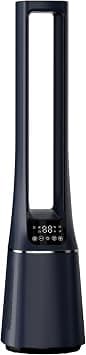 Midea Tower Fan with DC Motor, 10 Speed Settings, 12-Hour Timer, Remote Control, H13 Air Purification, Negative Ion Technology, Smart & Sleep Modes, Blue – AMS150-PBW on Amazon.ae - Price Tracker