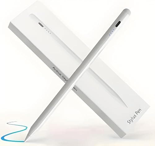 Universal Active Stylus Pen for Touch Screens, Rechargeable Magnetic Tablet Pencil with POM Tip Compatible with iPad, Android Tablets, Smartphones & Touch Devices على Amazon.ae - متتبع الأسعار