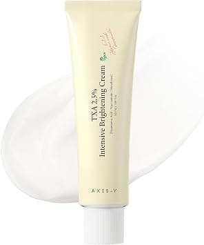 AXIS-Y TXA 2.5% Intensive Brightening Cream - Tranexamic Acid, Niacinamide & Glutathione for Hyperpigmentation & Dark Spot Corrector - Vegan Korean Skin Care Moisturizer Face Cream - 1.69 fl. oz. on Amazon.ae - Price Tracker