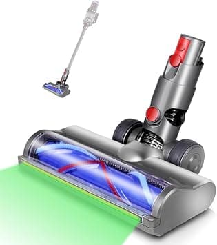 V12 Detect Slim Vacuum Head Replacement, for Dys0n V12 Detect Slim Cordless Vacuum Cleaner, Upgrade Quick Release Motor-Head Brush Roller, for Deep Cleaning, Direct Drive Cleaner Heads Replacement - متتبع أسعار Amazon.sa