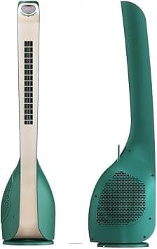 bladeless fan Household Leafless Living Room Electric Fan Tower Fan Vertical Mute Platform Frequency Conversion Remote Control Building Fan silent air fans(Green) on Amazon.ae - Price Tracker