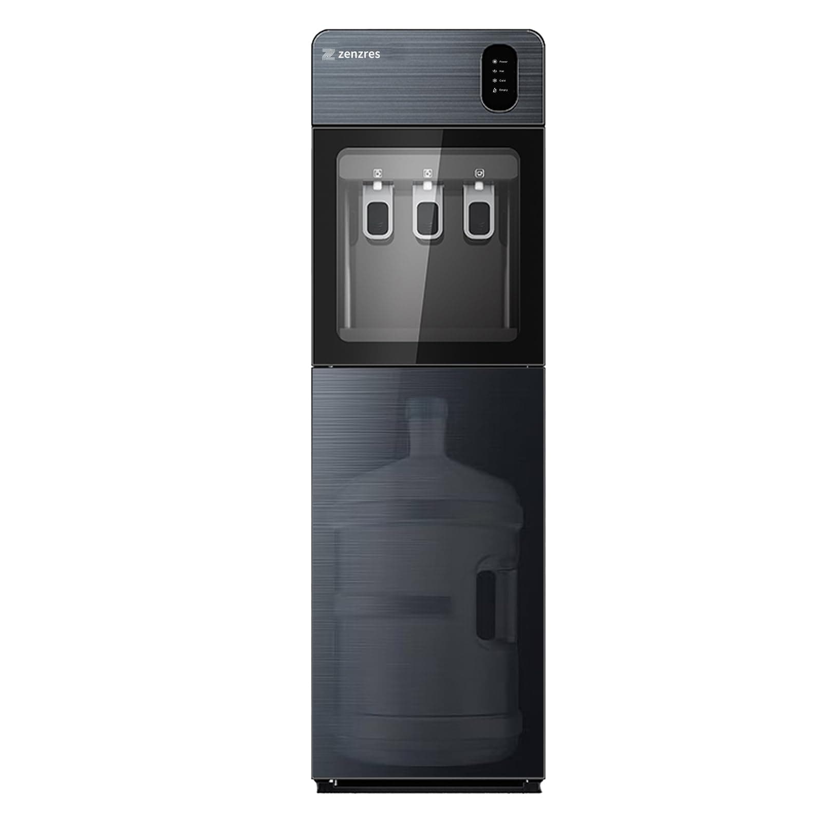 Water Dispenser, Bottom Loading Water Cooler 3 Temperature Settings, includes LED Display & Empty Bottle AlertEmpty, Water Machine for Home, Office,& More, Grey on Amazon.ae - Price Tracker