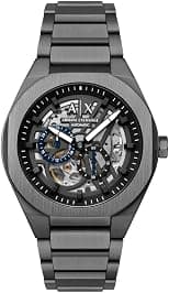 Armani Exchange AX4195 44mm Gun-Metal Stainless Steel Watch for Men - دليلك لأفضل العروض
